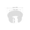 Beatifufu 2pcs Silicone Bracelet Molds for DIY Crafts Reusable Non-Stick Epoxy Ring Mold Practical Handmade Jewelry Making Tools for Creative Bracelet Design view 2