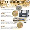 Accurate Digital Gold Purity Tester Machine, LCD Display, Non-Destructive Testing for Gold, Silver, Platinum & Palladium, 0.001g/cm Precision, 600K Range view 3