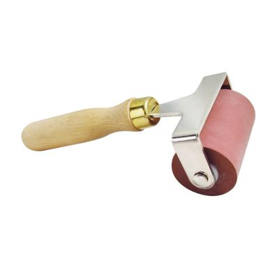 Beatifufu Student Printmaking Roller Rubber Ink Spreader for Art Crafts Even Ink and Glue Application Tool for Block Printing Scrapbooks Wallpapers and Large Area Painting Random Color