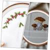 COOLHIYA 4pcs DIY Embroidery Hoop Cross Stitch Rings with Smooth Surface for Sewing Needlework Craft Projects and Wall Decor Gift for Beginners view 3