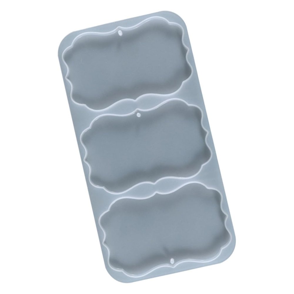 Anneome Creative Irregular Shape Epoxy Photo Casting Mold for DIY Decor Silicone Mold for Teens and Craft Lovers Unique Making Tool for Picture Displays