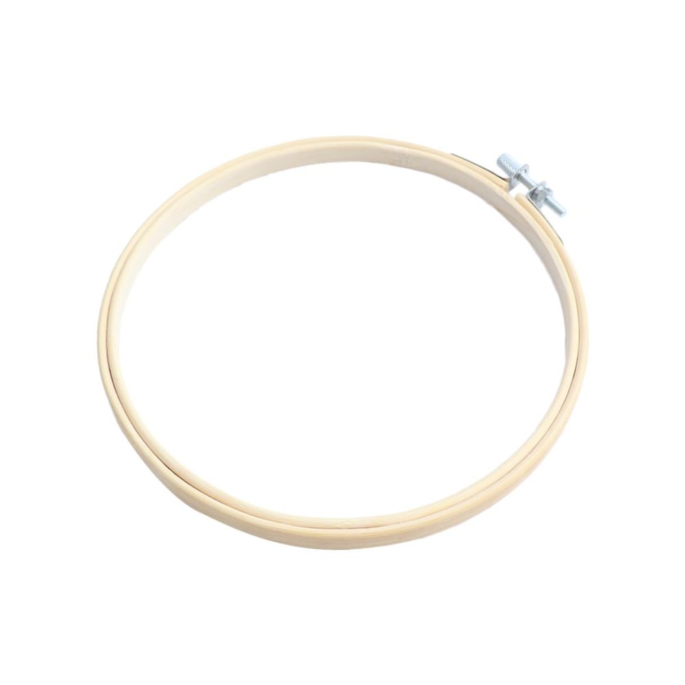 Gogogmee Embroidery Circle Frame for Cross Stitch DIY Craft Handmade Needlework Hoop for Quilting and Wall Decoration Secure Fixation Tool for Smooth Stitching and Artistic Display