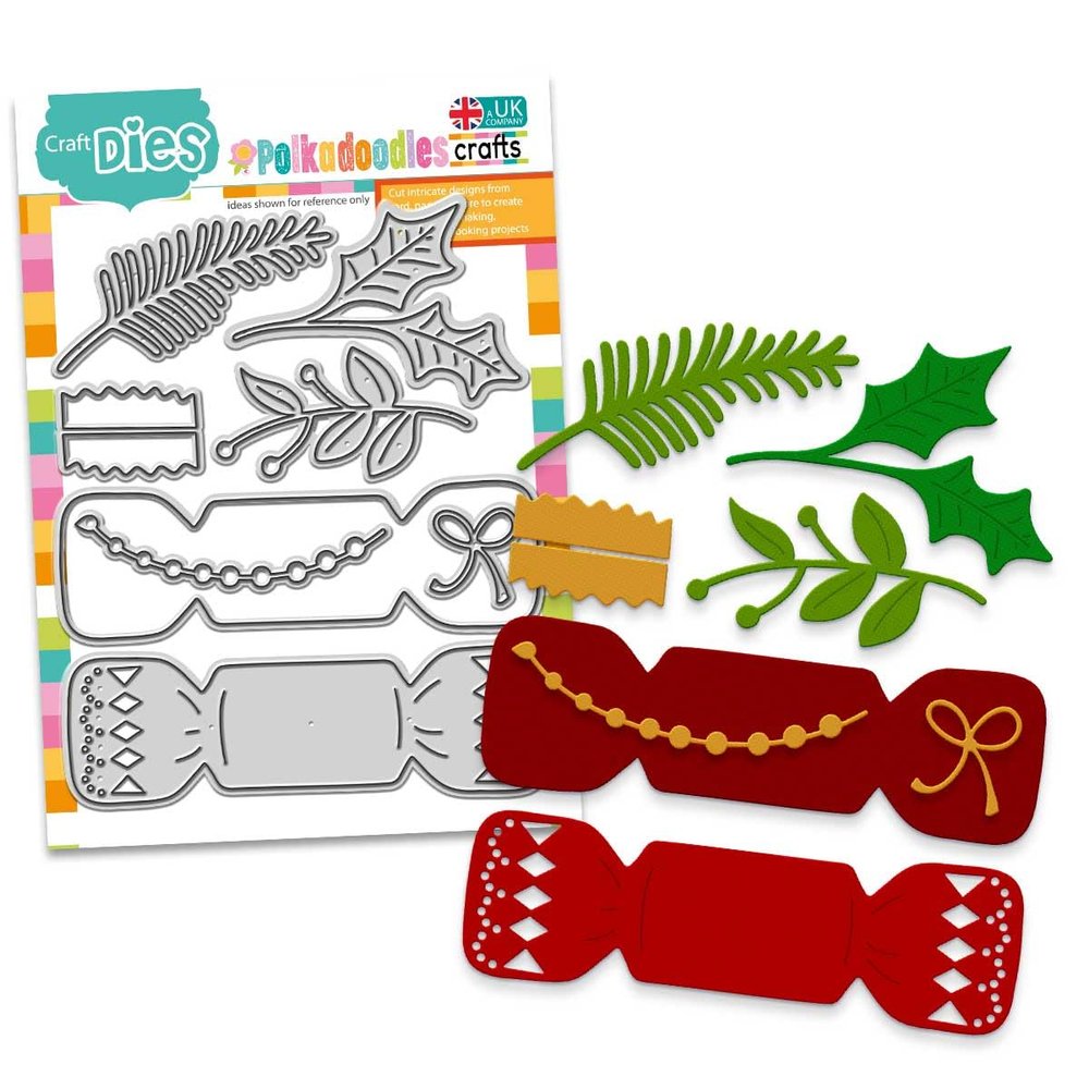 Christmas Cracker Craft Cutting Die Set, A6/4x6