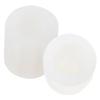 COOLHIYA 2pcs Tulip Shaped Silicone Candle Wax Molds Reusable DIY Flower Mold for Scented Candle Soap Making Crafting view 1