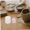 COOLHIYA 2pcs Tulip Shaped Silicone Candle Wax Molds Reusable DIY Flower Mold for Scented Candle Soap Making Crafting view 2