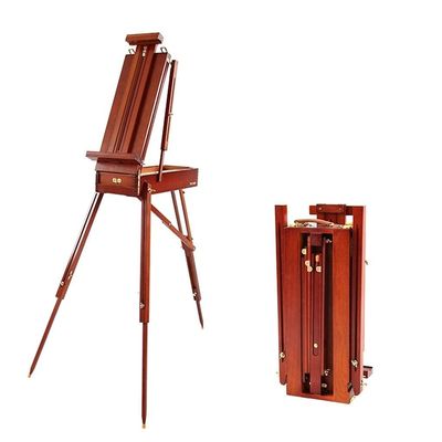 SDVantage Beginner Sketching Easel, Portable Lightweight Easel Quality Easel, 140-183Cm Adjustable,Color/Walnut Color/Dark Coffee Color