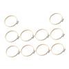 KONTONTY 10pcs Embroidery Circle Frames DIY Cross Stitch Rings for Handmade Needlework Quilting and Wall Decoration Craft Kit for Beginners and DIY Lovers view 1