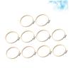 KONTONTY 10pcs Embroidery Circle Frames DIY Cross Stitch Rings for Handmade Needlework Quilting and Wall Decoration Craft Kit for Beginners and DIY Lovers view 2