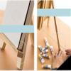 Easel Desktop Trapezoidal Easel, Child Small Easel Sketch Oil Painting En Easel view 4