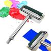 Manual Ink Proofer, Hand Proofer Ink Proofing Tool, Manual Color Wheel Inks Printing Film Applicator, with Anilox Roll & Rubber Roller, 70mm Print Width, for Gravure Flexgraphic Coating(250 Lines) view 1