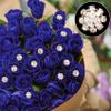 Pndeyo 10pcs 0.4 Inch Rhinestone Buttons for DIY Craft, Flatback Wedding Crystal Embellishments, Flower Decorative Button Accessories for Jewelry Making Clothes Bags Shoes Bouquet Decoration- Gold view 3