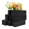 GNRZZT 8 Pcs Reusable Floral Foam Blocks, 9" L x 3" W x 3" H Black Dry Flower Foam for Artificial Flowers, Foam for Wedding, Birthdays, Pary, Home Decorations view 1