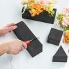 GNRZZT 8 Pcs Reusable Floral Foam Blocks, 9" L x 3" W x 3" H Black Dry Flower Foam for Artificial Flowers, Foam for Wedding, Birthdays, Pary, Home Decorations view 3