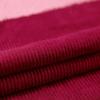 Wide Wale Corduroy Fabric 61x19.7Soft Ribbed Cloth for Sewing, Upholstery, Clothing, DIY Projects, Cushion Covers, Handbags, Pants, Jackets, Home Decoration, Crafting Material(Deep red) view 2
