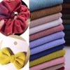 Wide Wale Corduroy Fabric 61x19.7Soft Ribbed Cloth for Sewing, Upholstery, Clothing, DIY Projects, Cushion Covers, Handbags, Pants, Jackets, Home Decoration, Crafting Material(Deep red) view 4
