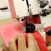 180W 250W 300W Household Four Thread Lockstitch Sewing Machine Overlock Sewing Electric Overlock Sewing Machine Home Use (250w pinke) view 4