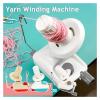 Handheld Yarn Winder Swift Fiber String Ball Wool Winder Holder Practical String Winding Machine Sewing Accessories Coil Winder (Grey A 1) view 2
