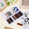 CABODYALS 20 Rolls 2000M Hand Sewing Thread Assortment Set with Storage Box Polyester Embroidery Cross Stitch Threads Spool Kit for Sewing Making Crafts Beginners Stitching DIY Crocheting Knitting view 4