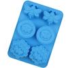 FACAILUO 6 Cavity Silicone Honeys Comb Cake Mold for Baking Nonstick Easy Releases Oven Safe Kitchen Tool Soap Making Supplies view 4