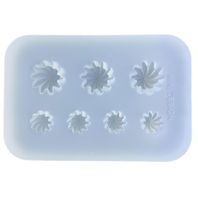 Epoxy Resin Casting Mold Cream Parts Silicone Mold Pendant Jewelry Keychain Decoration Craft Making Necklace Pendant Molds for Resin Casting