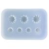 Epoxy Resin Casting Mold Cream Parts Silicone Mold Pendant Jewelry Keychain Decoration Craft Making Necklace Pendant Molds for Resin Casting view 1