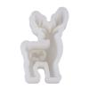 QWQJ 2Pcs Reindeer Silicone Candle Mold for Candle Soap Christmas Home Decoration Food Grade Silicone Mold for Epoxy Resin view 3