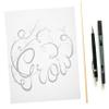 Ipetboom 50pcs Translucent Tracing Paper for Drawing Painting Copying Calligraphy DIY Art Supplies for School Home Crafting view 3