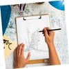 Ipetboom 50pcs Translucent Tracing Paper for Drawing Painting Copying Calligraphy DIY Art Supplies for School Home Crafting view 4