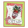 Christmas Element Bells Stamps and Cutting Dies for Card Making DIY Transparent Silicone Clear Stamp and Metal Die Cuts Sets for Scrapbooking Paper Greeting Cards Decor Seals Craft Supplies view 4