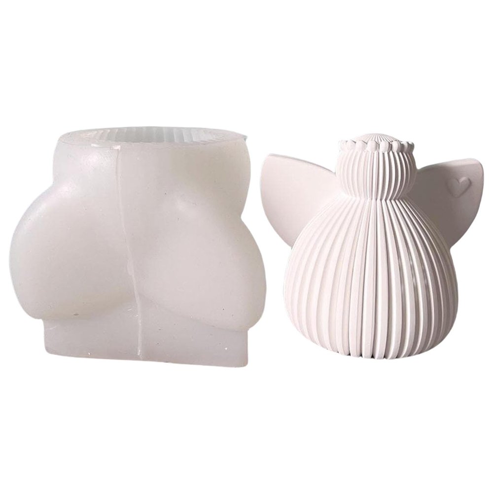 QWQJ Silicone Candle Molds Food Grade Silicones for Epoxy Resin Making Candle Soap Decoration