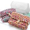 Plastic Mesh Canvas Sheets 6pcs Plastic Mesh Canvas Sheets DIY Crafting Purse Bag Crochet Sewing White Sheet Needlework Embroidery Kit view 2