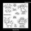 Dog Animals Stamps and Cutting Dies for Card Making DIY Transparent Silicone Clear Stamp and Metal Die Cuts Sets for Scrapbooking Paper Greeting Cards Decor Seals Craft Supplies view 2