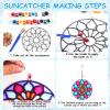 EggSun 27 Sets Mandala SunCatcher Craft Kits Decorative Window Paint DIY for Kids, Perfect for Birthday Spring Classroom Activities, Art Projects, Party Favors, and Gift Exchange view 4
