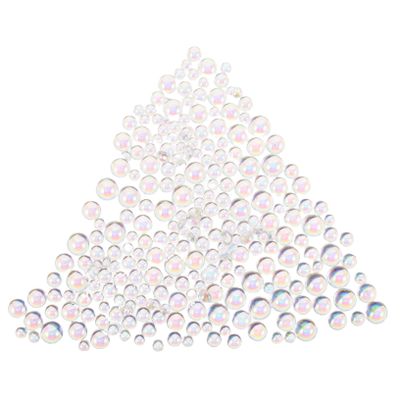 Mobestech 1050pcs Dewdrop Resin Beads Flat Back Water Droplets for Card Making Scrapbooking Decor DIY Craft Projects Authentic Fake Water Drop Charms