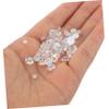 Mobestech 1050pcs Dewdrop Resin Beads Flat Back Water Droplets for Card Making Scrapbooking Decor DIY Craft Projects Authentic Fake Water Drop Charms view 4