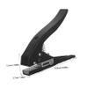 LALAFINA Portable Single Hole Puncher Manual Paper Puncher for Plastic Cards Thick Paper Crafts Office Use Handheld Round Hole Punch Compact and Easy to Carry view 2
