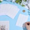 SOFPLATE 500Pcs Taper Candle Holder Stickers Candle Stick Stickers Double Sided Wick Small Flat Round Dot White Adhesive Inserts Paper Stick Grips Sheets for Candlewick Taper DIY Holder Accessories view 3