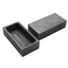HYAWVCBL 4 Pieces 1 KG Graphite Ingot Mould Casting Ingot Crucible Mould Silver Gold Ingot Mould Melting Casting Refining view 3