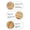 Zunate Solid Wood Bead Boards for Jewelry Making, Combi Beading Board with Grooved Sizes 15-20cm, Beading Trays Design Mats for Bracelet, Ideal Gift for Crafters view 4