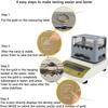 ToayNia Digital Electronic Gold Purity Tester Machine,Precious Metal Authenticity Tester,Gold Purity Testing Machine,Gold Density Meter,Purity Density Meter XF-120K view 4