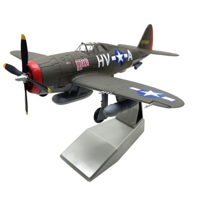 DBEIXIWEI 1:72 USAAF for Republic P-47 Thunderbolt Fighter Model Alloy Memorial Airplane Aircraft Collectibles for Enthusiasts