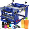 RCJCQSR Curved Bottle Screen Printing Machine Manual Cylinder Printing Machine Curved Screen Printing Machine Cylindrical Products with Diameter Less Than 80mm view 1