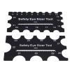 AUNMAS Safety Eye Ruler, with Acrylic Measuring Set, Craft Tool for DIY Stuffed Animal Eyes Install Doll Making Supplies Portable for Knitting and Crochetting Projects view 1