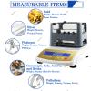 Nicvrea Gold Purity Testing Machine, Digital Electronic Gold Purity Tester Meter Gold Purity Test Analyzer Machine Density Range: 0.001/cm3 MDJ-300K view 2