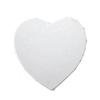 WOHATOO Love Heart-Shaped Canvas Cotton Wooden Painting Board, Thicken Blank Drawing Board 1 Piece(30cm) view 1