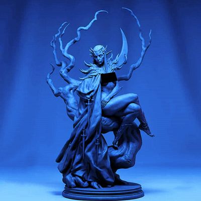 Bhowsa 1/24 Ancient Female Warrior Resin Model Kit Unpainted and Unassembled Resin Model // C6O4T23