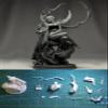 Bhowsa 1/24 Ancient Female Warrior Resin Model Kit Unpainted and Unassembled Resin Model // C6O4T23 view 2