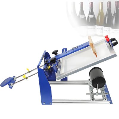 HaiZethonic Curved Sur face Bottle Screen Printing Machine,Curved Screen Printing Machine,Cylindrical&conical Printer,for Tubes Pens Rods