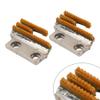 CNxinn10 Sewing Machine #12481TR Feed Dog with Teeth Silver Steel for JUKI ddl 5550 8500 9000 for Brother DB2-C101 C201 2Pcs Rubber view 4