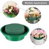 16 Pcs Green Wet Floral Foam - Round Bowls for Wedding DIY Flower Arrangement Blocks view 4